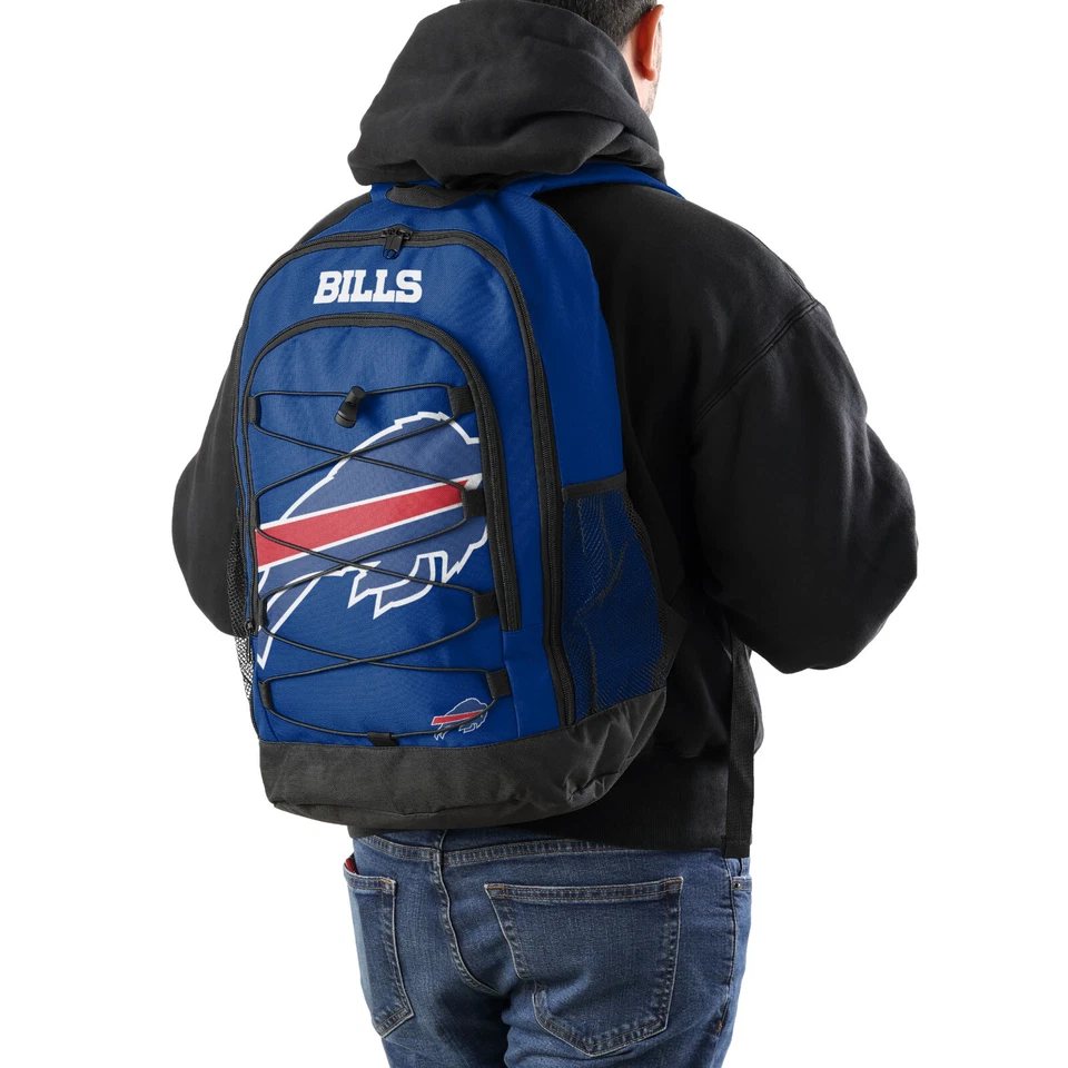 NFL Buffalo Bills Big Logo Bungee Rucksack Backpack Tasche Bag Football - Bild 4 von 4