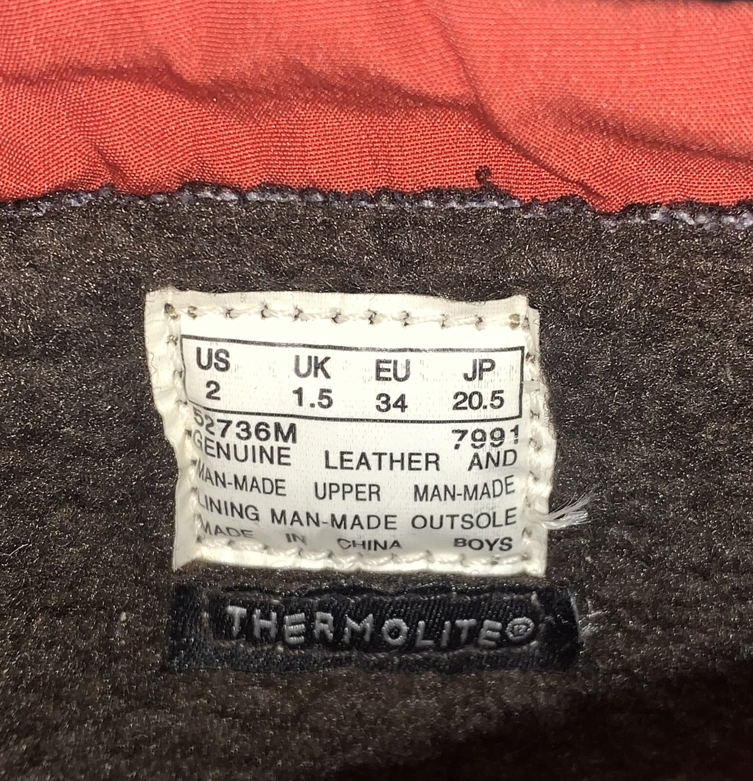 Kid Timberland Holderness 52736 Green Brown Leather Waterproof Snow