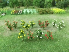 MP Scenery Products 75063 - N Scale - Hibiscus - 5/16" Height, 16/pk