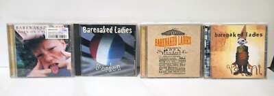 CD lot of 4 BARENAKED LADIES ~ Born On A Pirate Ship Gordon Stunt Rock Spectacle