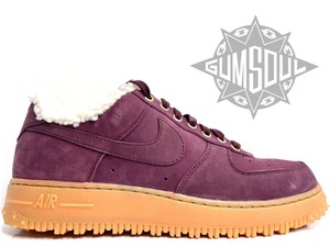 nike air force 1 premium winter burgundy