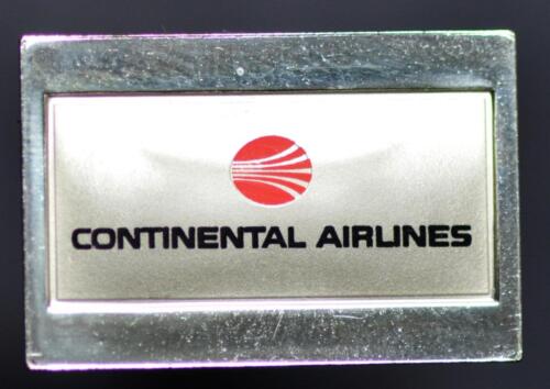 1981 Continental Airlines, Emblems of the World's Greatest Airlines, Sterling - Picture 1 of 2