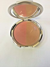 Kirkland by Borghese (2 PACK) Natural Pink Blush Duo Powder + free FACE BRUSH