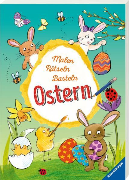 Thumbnail - Ravensburger Buch Kreativität Malen - Rätseln - Basteln Ostern 41708