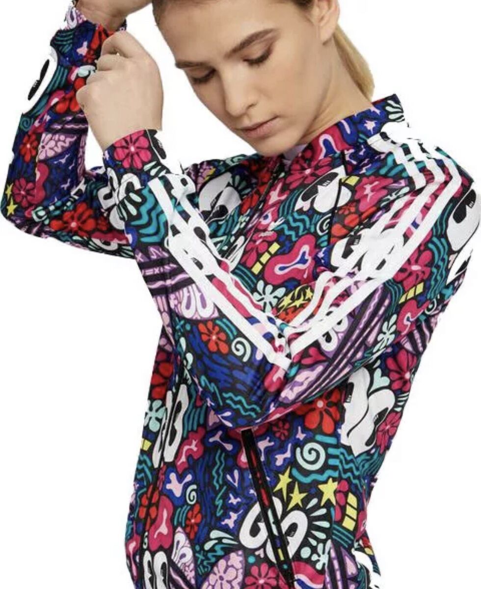 Adidas x Hattie Stewart SST Track Print Jacket Eyes Women Adidas x Hattie Stewart SST Track Print Jacket Eyes Women
