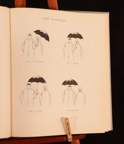 1951 Thuis Best Jo Spier Dustwrapper Profusely Illustrated Dutch Very Scarce - Picture 11 of 12