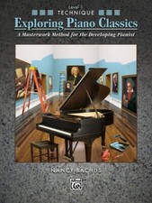 Exploring Piano Classics TECHNIQUE Level 1 MUSIC BOOK METHOD BRAND NEW ON SALE