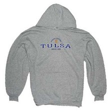 Tulsa Golden Hurricane Hooded Sweatshirt - Heather