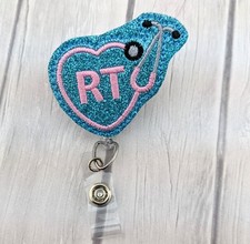 Badge Reel Retractable Nurse Badge Reel Fun Reel Respiratory Therapist Gift