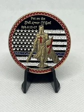 Armor of God Military Collector Commemorative Challenge Coin - Ephesians 6:13-17