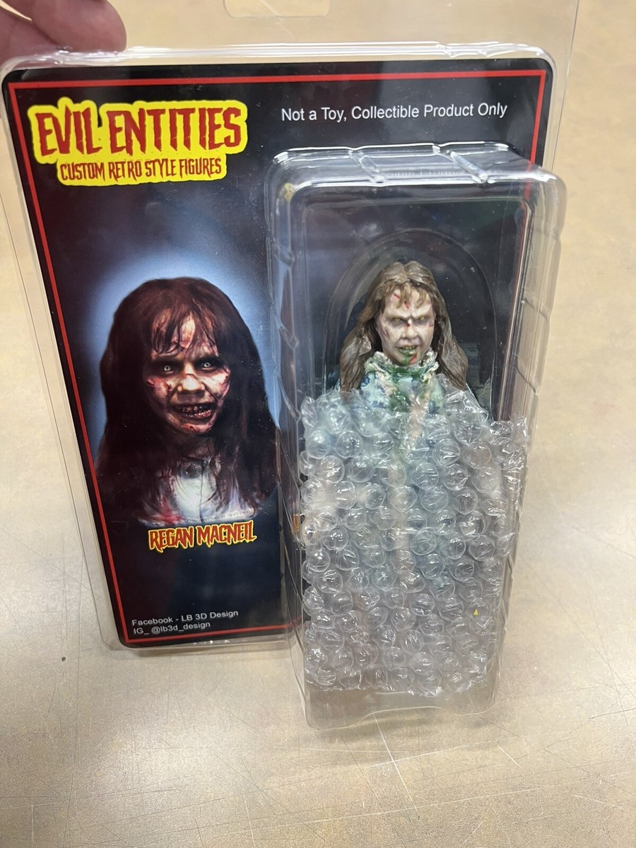 The Exorcist Regan MacNeil LB 3D Evil Entities Custom Horror Mego