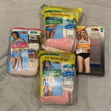 Fruit of the Loom Women's Underwear SZ: 9 You Choose