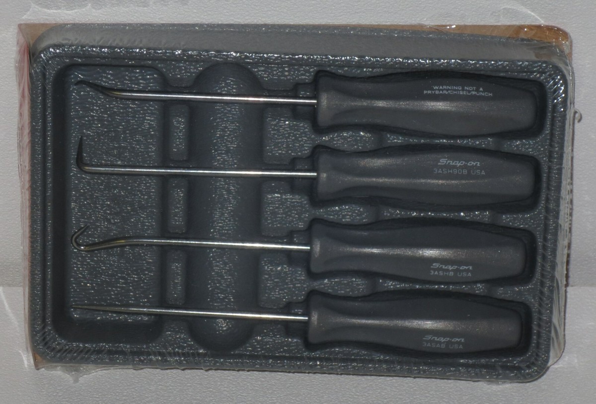 Snap-on ASA204BDT Pick Set Titanium Handles Silver | Aftermarket