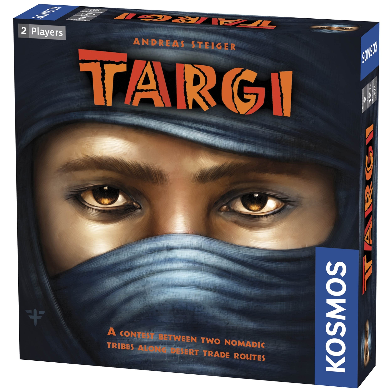 Thames & Kosmos   Targi   Two Player Game   Strategy Board Game   Golden Geek Aw