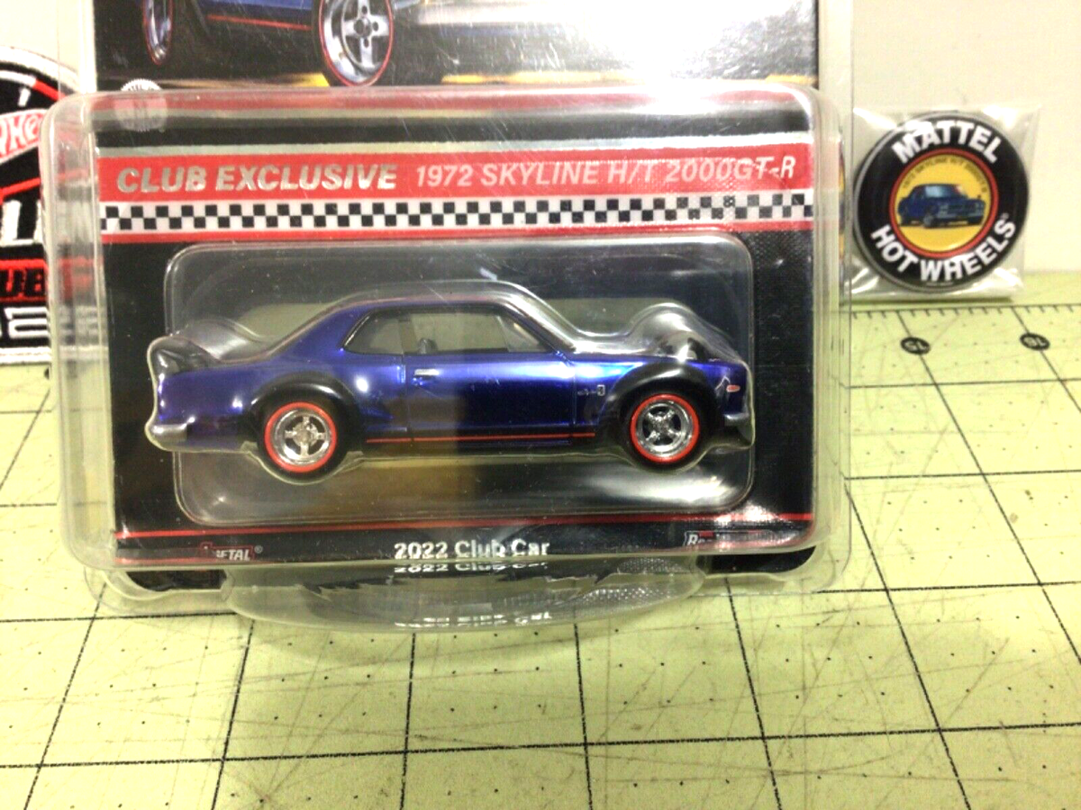RARE Hot Wheels 2022 RLC Club Exclusive Nissan Skyline H/T 2000GT