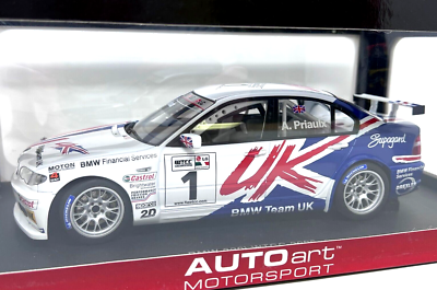 AUTOart 1/18 Scale Diecast 80544 BMW 320i E46 WTCC 2005 A.priaulx
