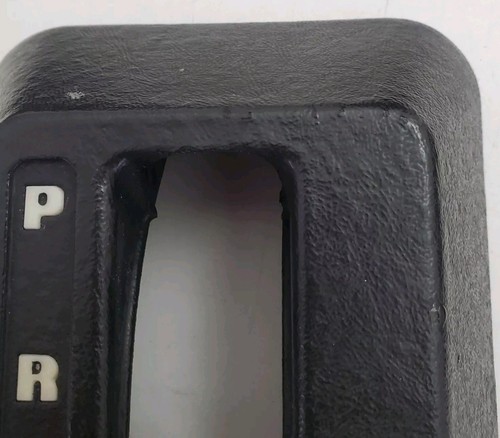 Porsche 944 477713117 Automatic transmission gear shifter trim PRND21 BLACK 83 - Foto 3 di 13