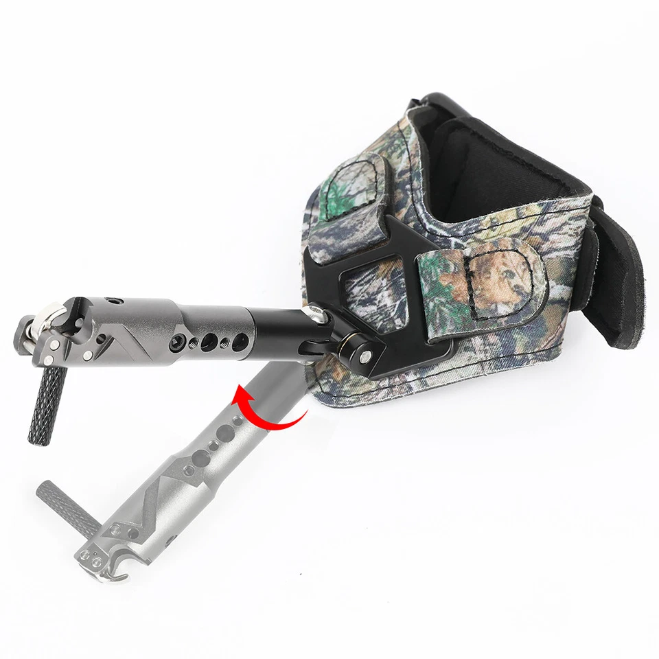 Wrist Release Aids Caliper Strap Trigger Adjustable Archery Compound Bow Hunting - Image 3 of 4