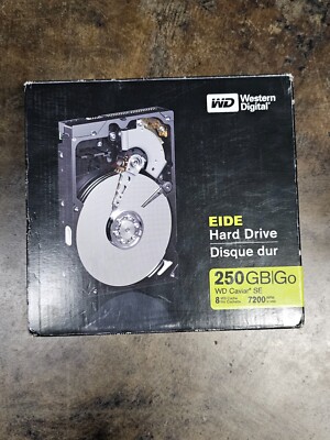 Western Digital Eide Hard Drive 250 GB -7200 RPM  Model WD2500JBRTL - NEW