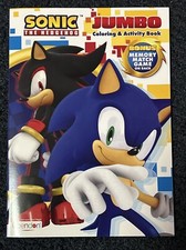 Sonic The Hedgehog Jumbo Coloring Activity Book New Bendon Made In USA