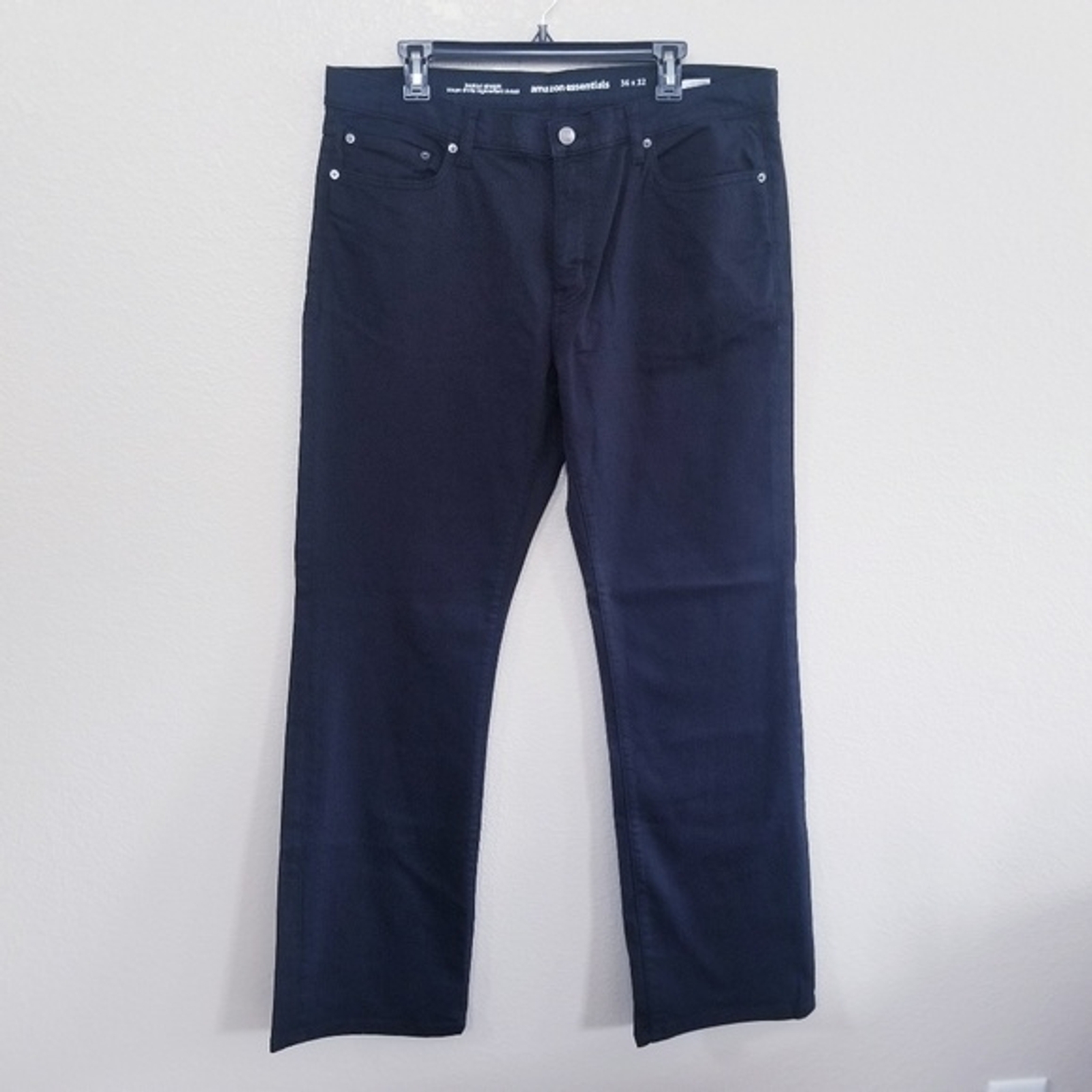 Amazon Essentials Black Jean Bootcut Straight Siz… - image 1