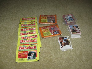 1982 1983 1984 1986 Topps Baseball Stickers 480+ Many HOF Great Deal Free Ship