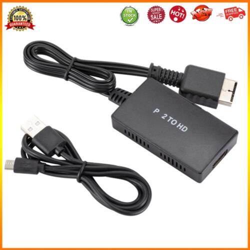 HDMI-Compatible Converter HD Audio Video Cable Splitter for PS2 Game Console - Picture 1 of 7
