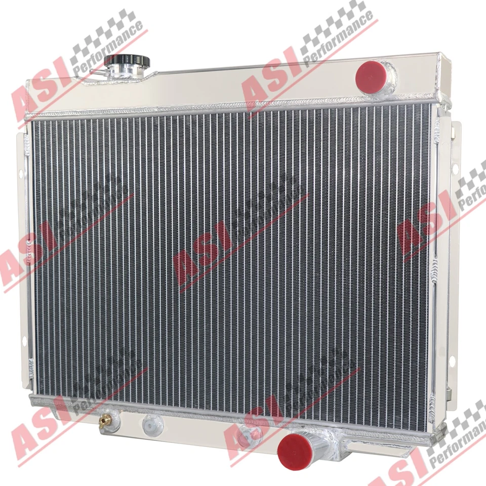 3 ROW Aluminum Radiator for 1964-1966 1965 Ford Galaxie Small Block 4.3L 6.4L V8 Foto 3 de 4