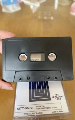 1PCS TEAC MTT-5572 TEST TAPE TAPE PATH CHECKER C-60 TYPE 18UM new