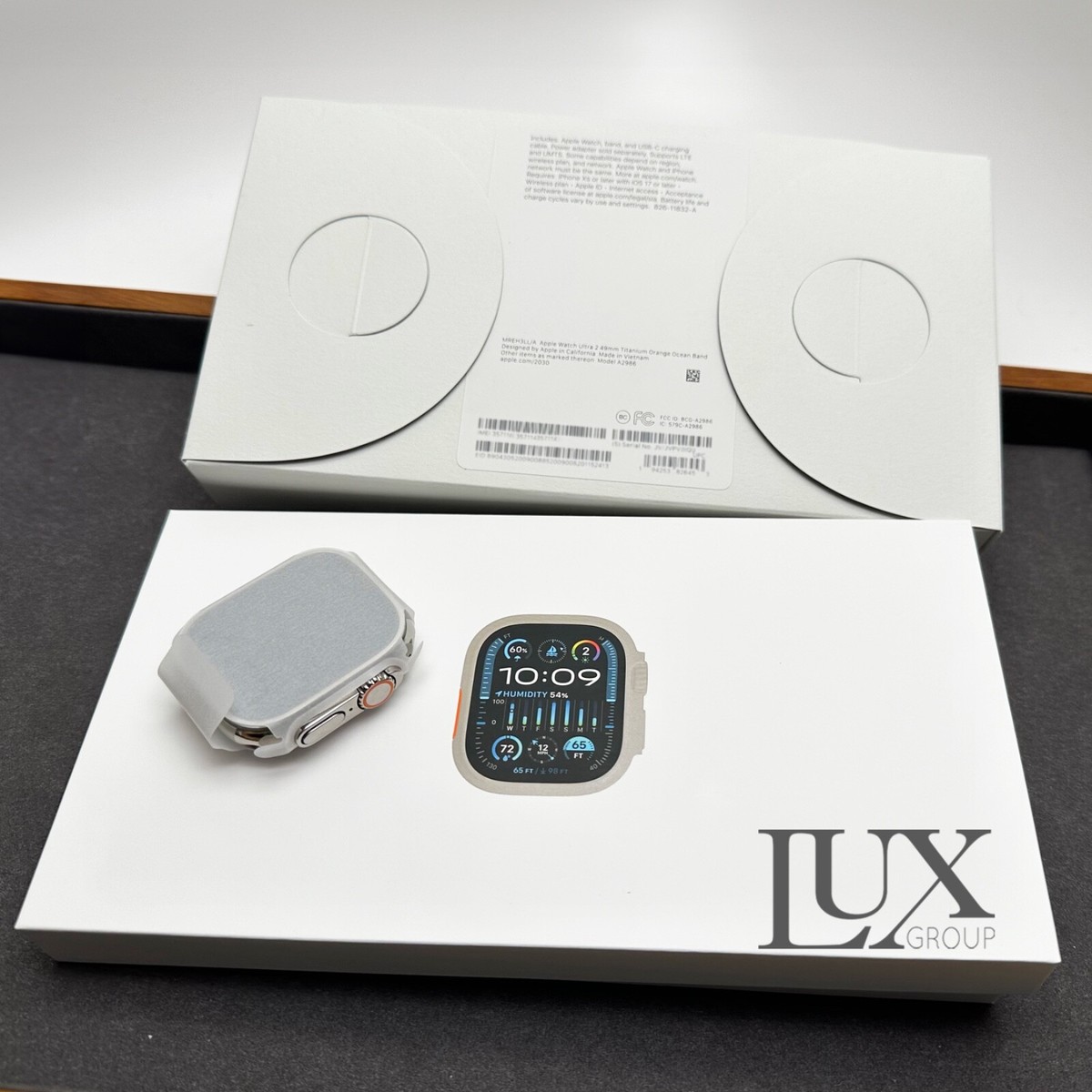 Hermes Apple Watch Ultra 2 Titanium 49mm with Polished Hermes Band
