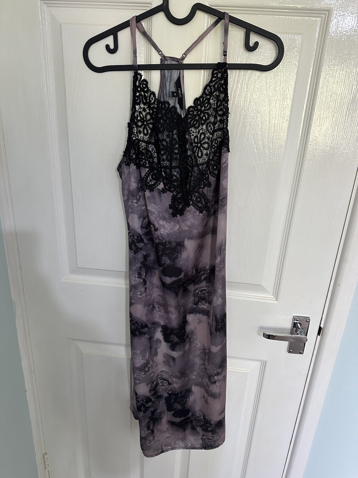 Next T-Shirt and Dress set - Size 10. Grey and Purple.