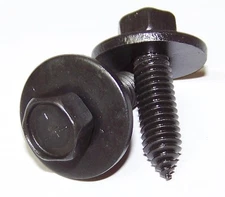 25 Qty-3/8-16 x 1-3/8 Hex Head Body Bolt With Free Spinning Washer(11110)