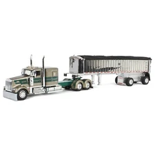  DCP -  Kenworth  W900L Sleeper Cab with Mac End dump Spread axle  trl