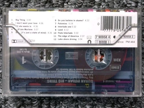 Duran Duran - Big Thing Cassette Album Audio Tape 1988 - Picture 4 of 4