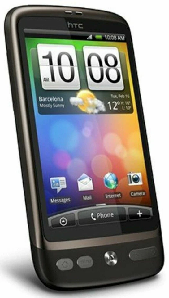 HTC Desire Verizon Wireless ADR6275 Black Smartphone Camera Android 3G - Image 2 of 3