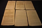 WW2 POINTERS PUP MILITARY NEWSLETTER 6 ISSUES ORIGINAL 1943