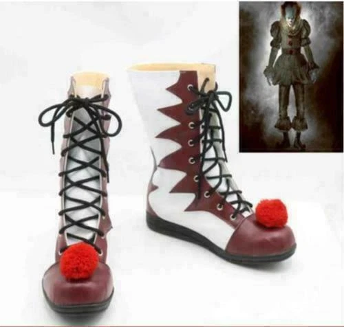 New Cosplay It Pennywise Boots Carnival Clown Boots Halloween