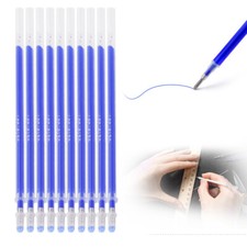 100pcs Blue High Temperature Disappearing Pen Refill Heat Erasable Marker