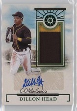 2024 Boys of Summer Prospect Material Signatures 4/99 Dillon Head Auto k3j