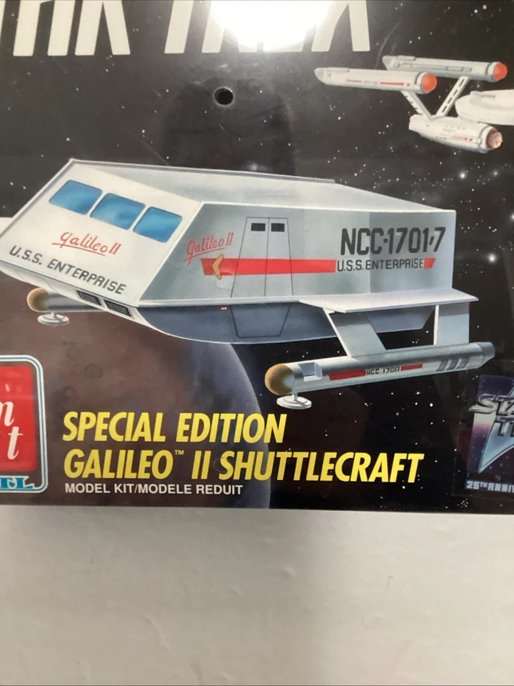 AMT/ERTL, Star Trek, Edición Especial, Galileo 2 Shuttlecraft, Modelo. Escala? Foto 2 de 4