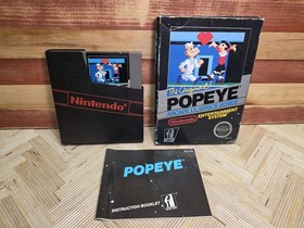 Popeye (Nintendo Entertainment System, NES, 1986) Completo en Caja CIB