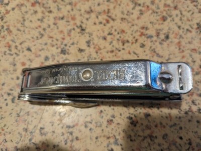 Vintage Rexel Miniplier Stapler 1970s 4.5  All Chrome Made In England VGC