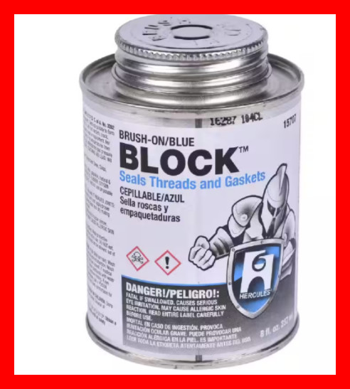 Block 8 Oz. Gasket and Pipe Thread Sealant
