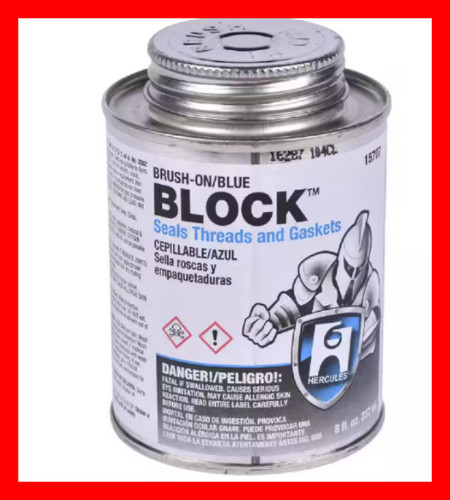 Block 8 Oz. Gasket and Pipe Thread Sealant