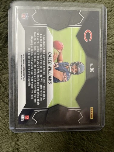 2024 Panini Mosaic - NFL Debut Caleb Williams #289 (RC)