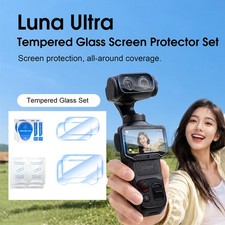 9H Hardenss Tempered Glass Screen  Lens Protector for Insta360 Luna Ultra