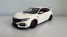 RARE AUTOART 11:18 Honda Civic Type R (FK8) 2021 (Championship White)-73220
