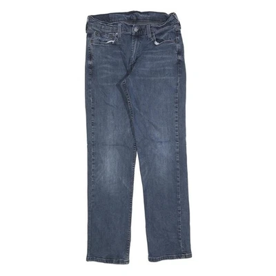 LEVI'S 514 Classique Jeans Homme Bleu Droit M W30 L29 Coupe Fermeture Éclair - Photo 1/4