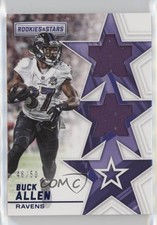 2016 Panini Rookies & Stars Star Materials Two-Star 46/50 Buck Allen #18 4ns