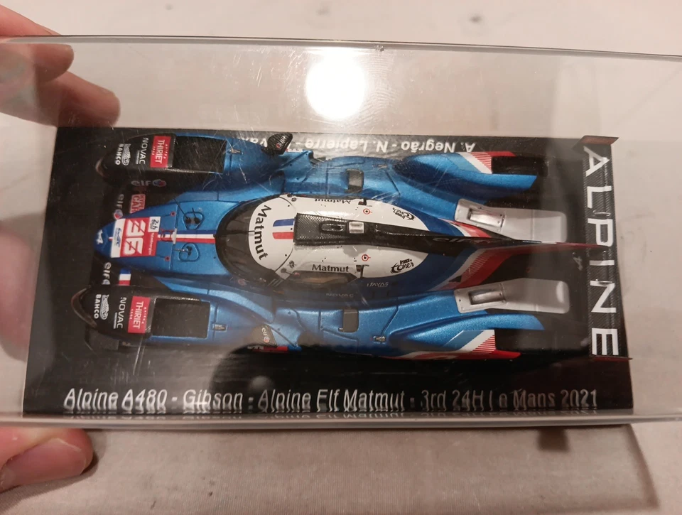 1:43 Spark Alpine A480 Gibson Alpine Elf Matmut #36, 3rd 24h Le Mans 2021 - Image 2 of 4